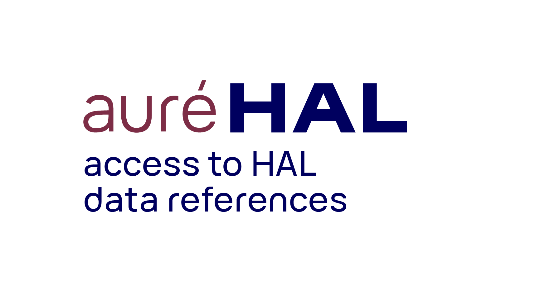 auréHAL data references