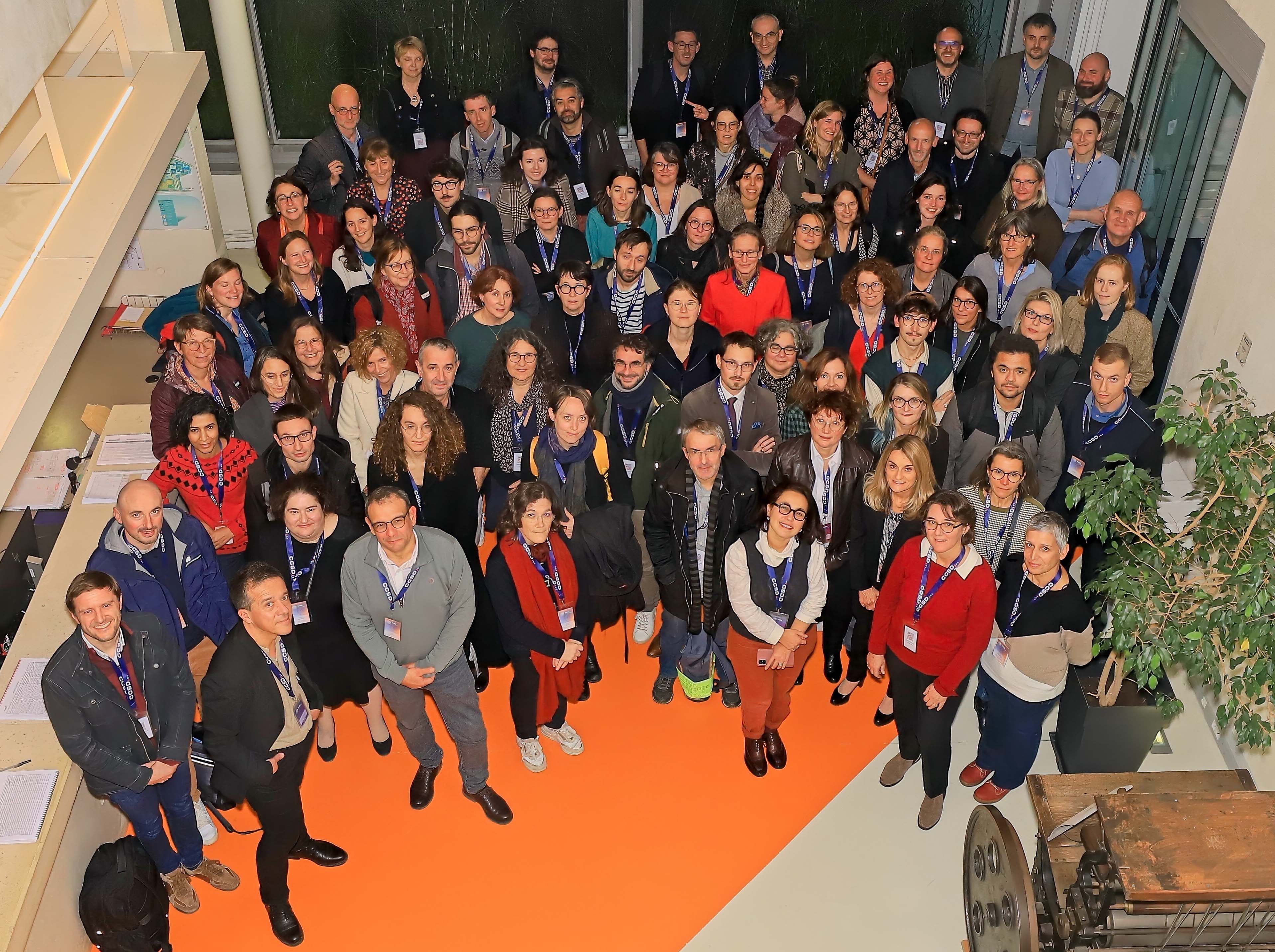 Photo de groupe des participants à la session 2023 de l'assemblée des partenaires de HAL