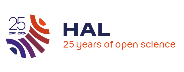 HAL logo + 25 (2001-2026) + baseline : 25 years of open science